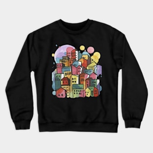 Modern City Crewneck Sweatshirt